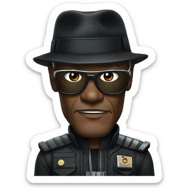 Samuel L Jackson as Nick Fury sticker