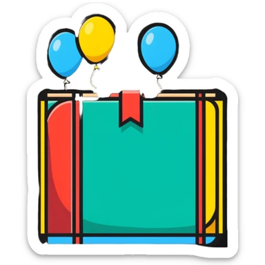 happy day celebration sticker