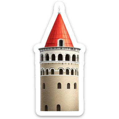 Galata tower sticker
