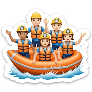 National Oceanic and Atmospheric Administration rescue workers sticker