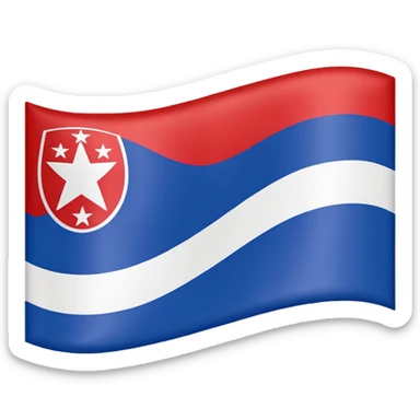 BANDERA DE YUGOSLAVIA sticker