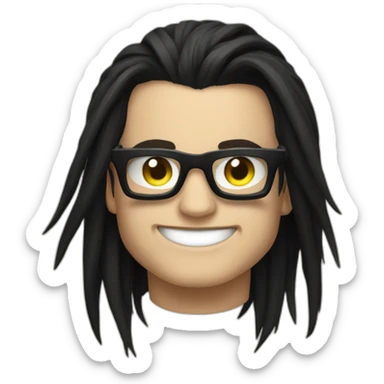 skrillex sticker
