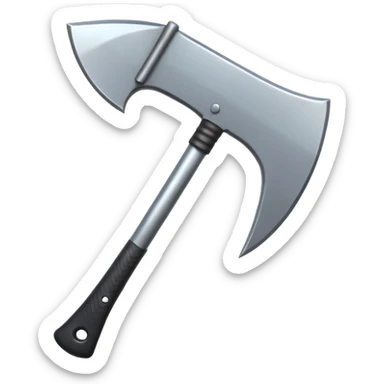 huge axe sticker