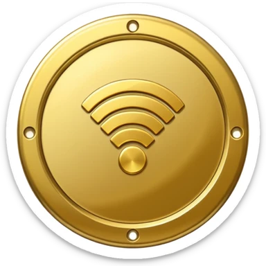 wifi coin  sticker
