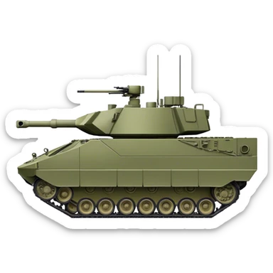 M2 Bradley Infantry Fighting Vehicle sticker