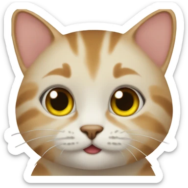 cute cat sticker