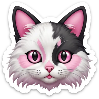 As me a un gato con los ojos de estrella sticker