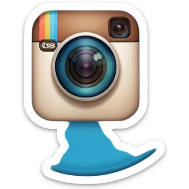 Generate a Instagram blue verified badge emoji exactly the same sticker