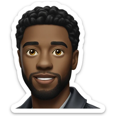 chadwick boseman sticker