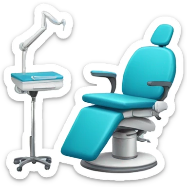 Dentist chair sticker