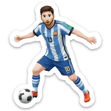 Messi sticker