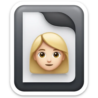 link to a document business  sticker