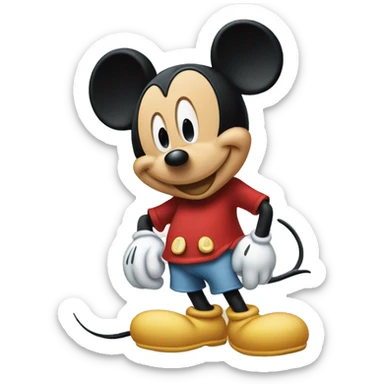 MICKEY MOUSE sticker