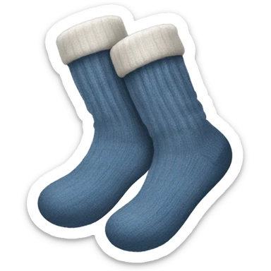 cozy socks sticker