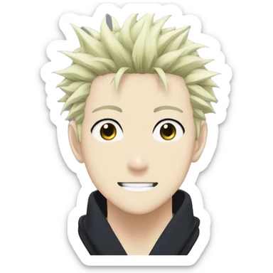 Sukuna from Jujutsu kaisen sticker