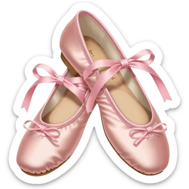 Ballet shoe
 sticker