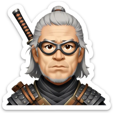 Samurai Ronin sticker
