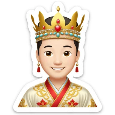 A Chinese princes sticker