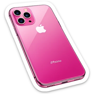 iphone 17 pro rosa sticker