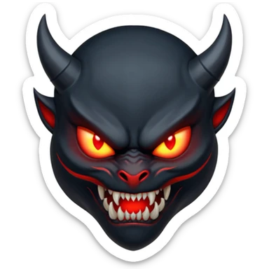 lurk demon sticker