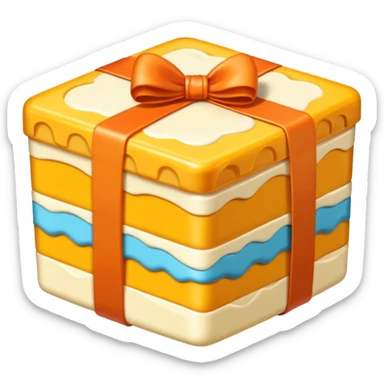 Baltic Curd dessert Karums wrapping sticker