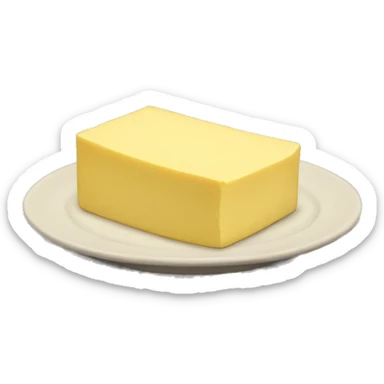 Butter sticker