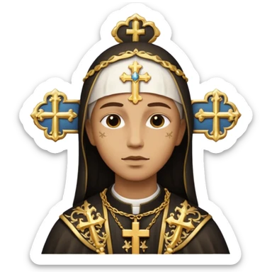 CRUZ IGLESIA CATÓLICA sticker