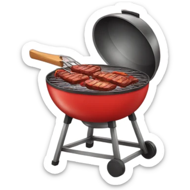 Barbecue sticker