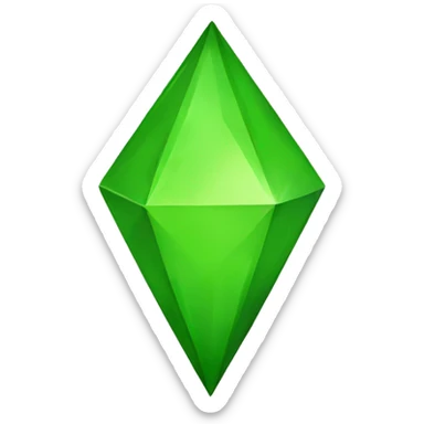 Sims plumbob sticker
