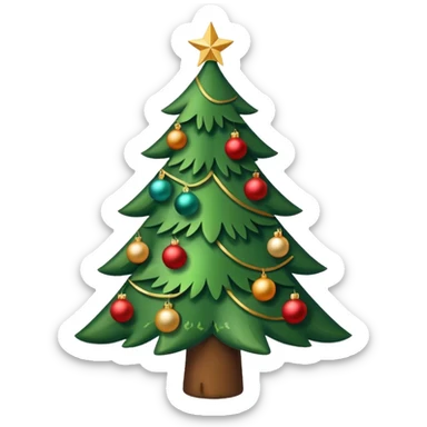 Arbol de navidad sticker
