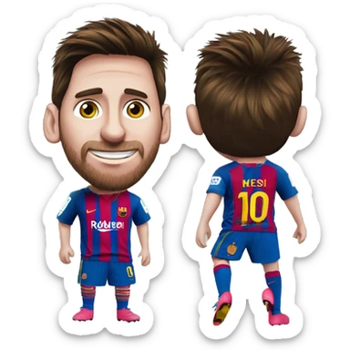 Messi Messi Ankara Messi Messi Ankara Messi gooooooal sticker