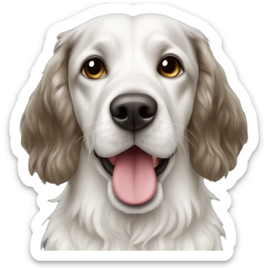 Little munsterlander, dogbreed sticker