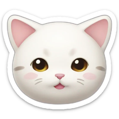 mochi cat sticker