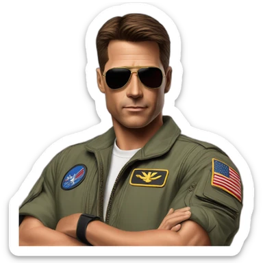 top gun maverick sticker