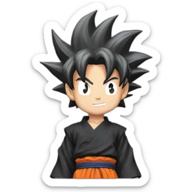 Goku Black Clap sticker