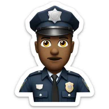 Cop sticker
