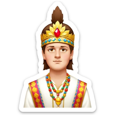 Colorful Parade Participant sticker