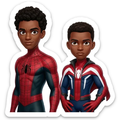 Spider man et miles morales sticker