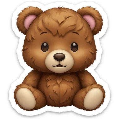 Sarılan ayıcık sticker