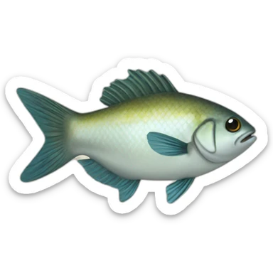truite poisson sticker