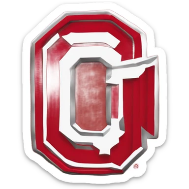 Ohio state logo sticker