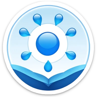 Authentic blue circle connection. Instead of "networking," it's about cultivating meaningful relationships, being transparent, and lifting each other up. sticker