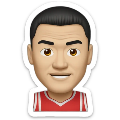 yao ming sticker