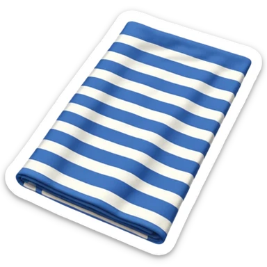 
beach vacation equipment sticker