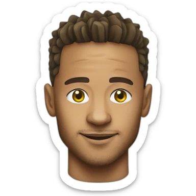 Neymar from Brazil Player  sticker