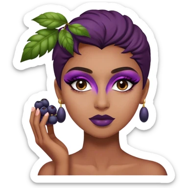 Acai berry beautiful  sticker