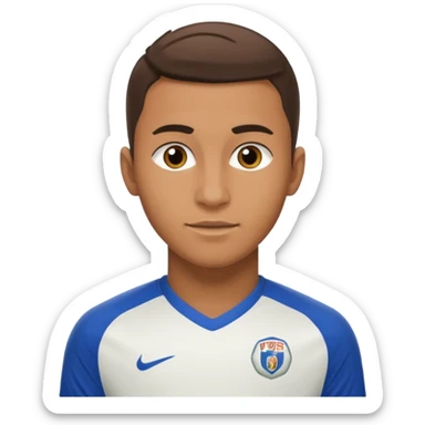 Lamine Yamal football playet sticker