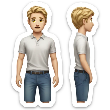 White Frat boy sticker