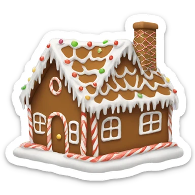 Gingerbread House  sticker
