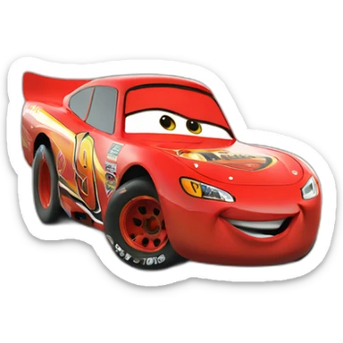 Rayo McQueen sticker